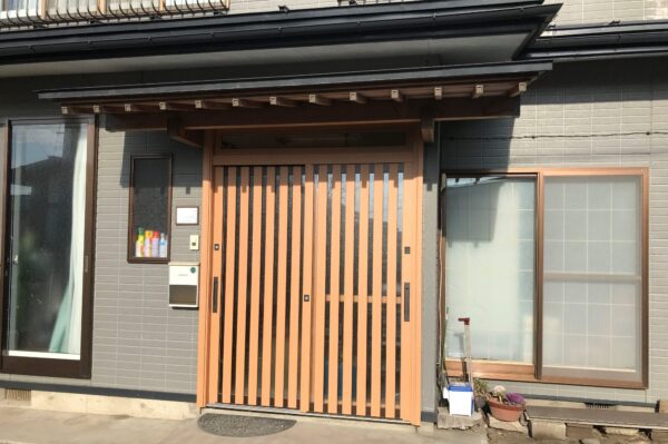 【八戸】玄関ドア交換工事　玄関｜エクステリア｜外構工事｜外部装飾｜八戸市
