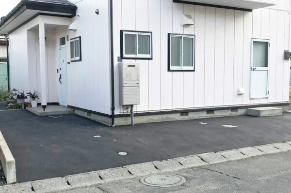 【八戸】アスファルト舗装工事　外構｜エクステリア｜外構工事｜外部装飾｜八戸市