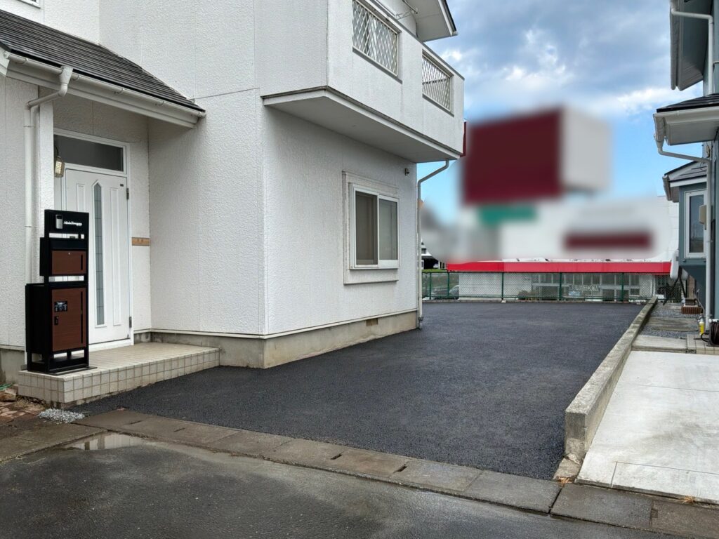 【八戸市】スッキリ綺麗な空間に！　外構｜ガレージ｜エクステリア｜外構工事｜外部装飾｜八戸市